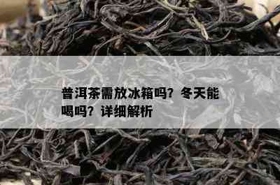 普洱茶需放冰箱吗？冬天能喝吗？详细解析