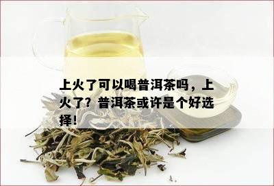 上火了可以喝普洱茶吗，上火了？普洱茶或许是个好选择！