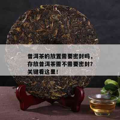 普洱茶的放置需要密封吗，存放普洱茶需不需要密封？关键看这里！