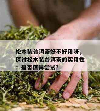 松木装普洱茶好不好用呀，探讨松木装普洱茶的实用性：是否值得尝试？