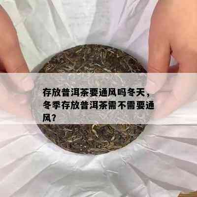 存放普洱茶要通风吗冬天，冬季存放普洱茶需不需要通风？