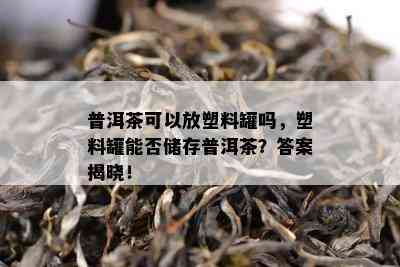 普洱茶可以放塑料罐吗，塑料罐能否储存普洱茶？答案揭晓！