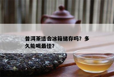 普洱茶适合冰箱储存吗？多久能喝更佳？