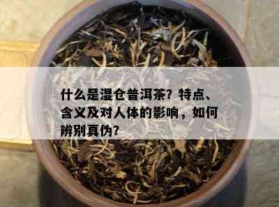 什么是湿仓普洱茶？特点、含义及对人体的影响，如何辨别真伪？