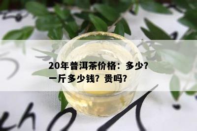 20年普洱茶价格：多少？一斤多少钱？贵吗？