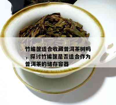 竹编筐适合收藏普洱茶树吗，探讨竹编筐是否适合作为普洱茶的储存容器