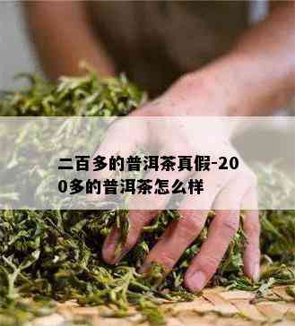 二百多的普洱茶真假-200多的普洱茶怎么样