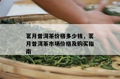 茗月普洱茶价格多少钱，茗月普洱茶市场价格及购买指南