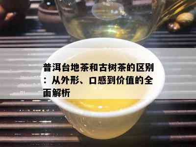 普洱台地茶和古树茶的区别：从外形、口感到价值的全面解析