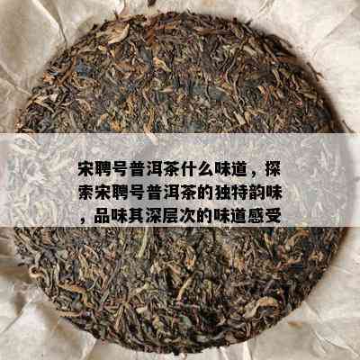 宋聘号普洱茶什么味道，探索宋聘号普洱茶的独特韵味，品味其深层次的味道感受