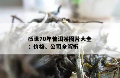 盛世70年普洱茶图片大全：价格、公司全解析