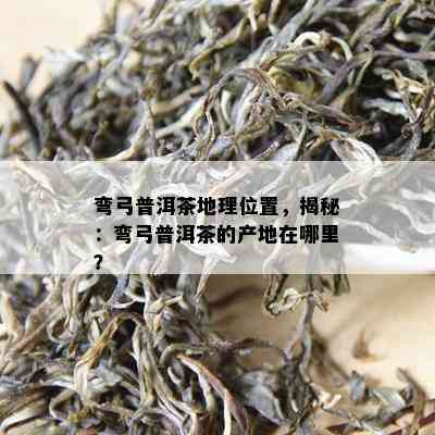 弯弓普洱茶地理位置，揭秘：弯弓普洱茶的产地在哪里？