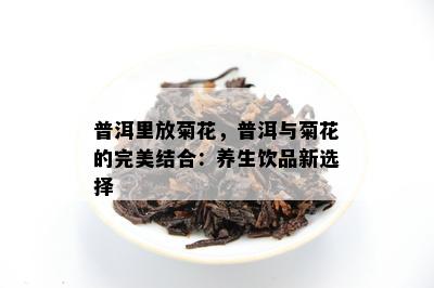 普洱里放菊花，普洱与菊花的完美结合：养生饮品新选择