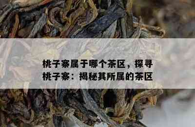 桃子寨属于哪个茶区，探寻桃子寨：揭秘其所属的茶区