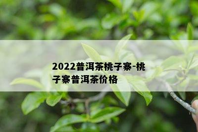 2022普洱茶桃子寨-桃子寨普洱茶价格