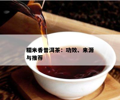 糯米香普洱茶：功效、来源与推荐