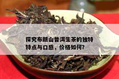 探究布朗山普洱生茶的独特特点与口感，价格如何？