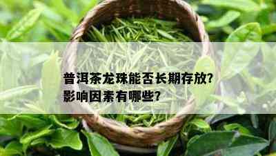 普洱茶龙珠能否长期存放？影响因素有哪些？