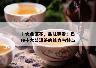 十大普洱茶，品味尊贵：揭秘十大普洱茶的魅力与特点