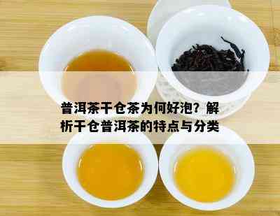 普洱茶干仓茶为何好泡？解析干仓普洱茶的特点与分类