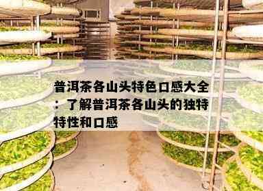 普洱茶各山头特色口感大全：了解普洱茶各山头的独特特性和口感