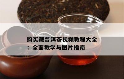 购买藏普洱茶视频教程大全：全面教学与图片指南