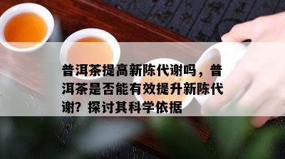 普洱茶提高新陈代谢吗，普洱茶是否能有效提升新陈代谢？探讨其科学依据