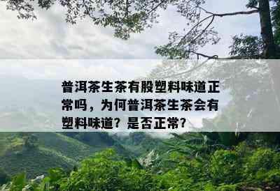 普洱茶生茶有股塑料味道正常吗，为何普洱茶生茶会有塑料味道？是否正常？