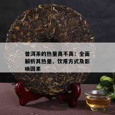 普洱茶的热量高不高：全面解析其热量、饮用方式及影响因素