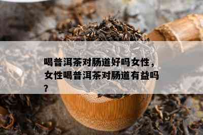 喝普洱茶对肠道好吗女性，女性喝普洱茶对肠道有益吗？