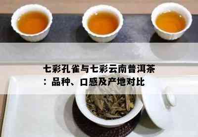 七彩孔雀与七彩云南普洱茶：品种、口感及产地对比