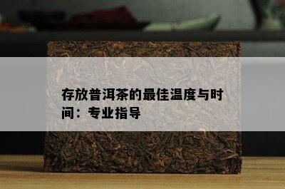 存放普洱茶的更佳温度与时间：专业指导