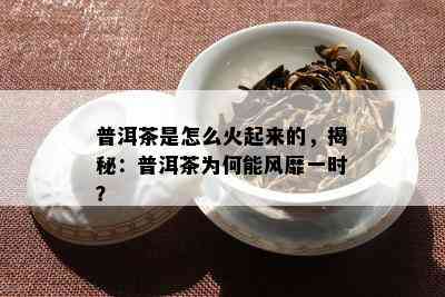 普洱茶是怎么火起来的，揭秘：普洱茶为何能风靡一时？