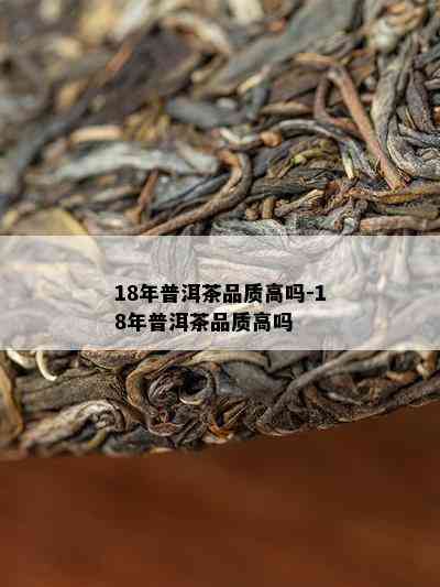 18年普洱茶品质高吗-18年普洱茶品质高吗