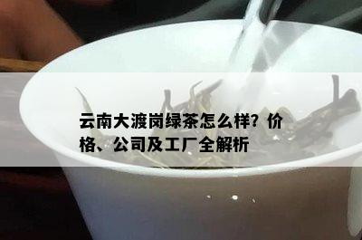 云南大渡岗绿茶怎么样？价格、公司及工厂全解析