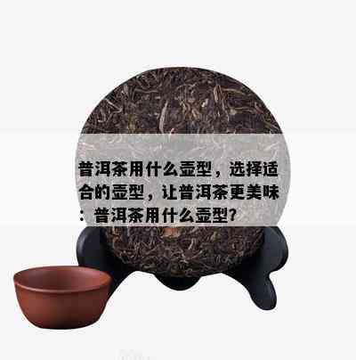 普洱茶用什么壶型，选择适合的壶型，让普洱茶更美味：普洱茶用什么壶型？