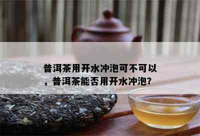 普洱茶用开水冲泡可不可以，普洱茶能否用开水冲泡？