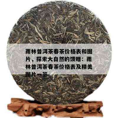 雨林普洱茶春茶价格表和图片，探索大自然的馈赠：雨林普洱茶春茶价格表及精美图片一览