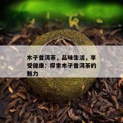 木子普洱茶，品味生活，享受健康：探索木子普洱茶的魅力