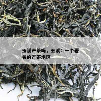 玉溪产茶吗，玉溪：一个著名的产茶地区