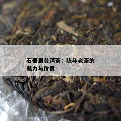 石吾里普洱茶：陈年老茶的魅力与价值