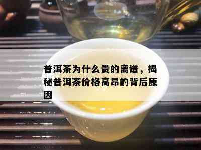 普洱茶为什么贵的离谱，揭秘普洱茶价格高昂的背后原因