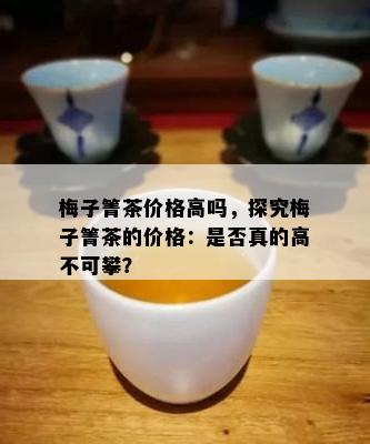 梅子箐茶价格高吗，探究梅子箐茶的价格：是否真的高不可攀？