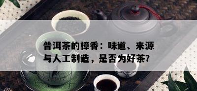 普洱茶的樟香：味道、来源与人工制造，是否为好茶？