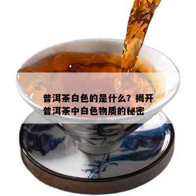 普洱茶白色的是什么？揭开普洱茶中白色物质的秘密