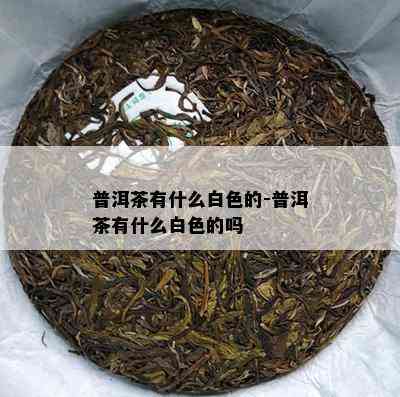 普洱茶有什么白色的-普洱茶有什么白色的吗