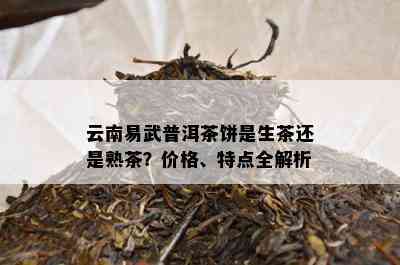 云南易武普洱茶饼是生茶还是熟茶？价格、特点全解析