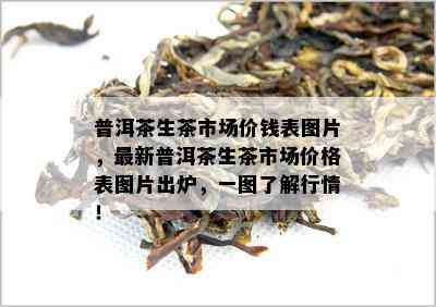 普洱茶生茶市场价钱表图片，最新普洱茶生茶市场价格表图片出炉，一图了解行情！