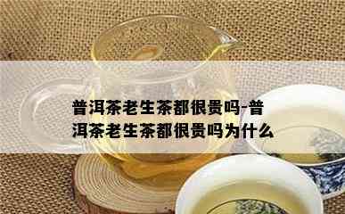 普洱茶老生茶都很贵吗-普洱茶老生茶都很贵吗为什么