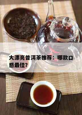 大漂亮普洱茶推荐：哪款口感更佳？